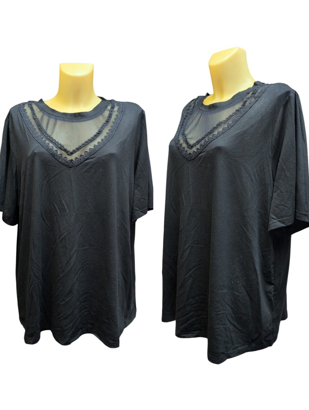 BLOOMCHIC NWT Black Short Sleeve Tee Shirt